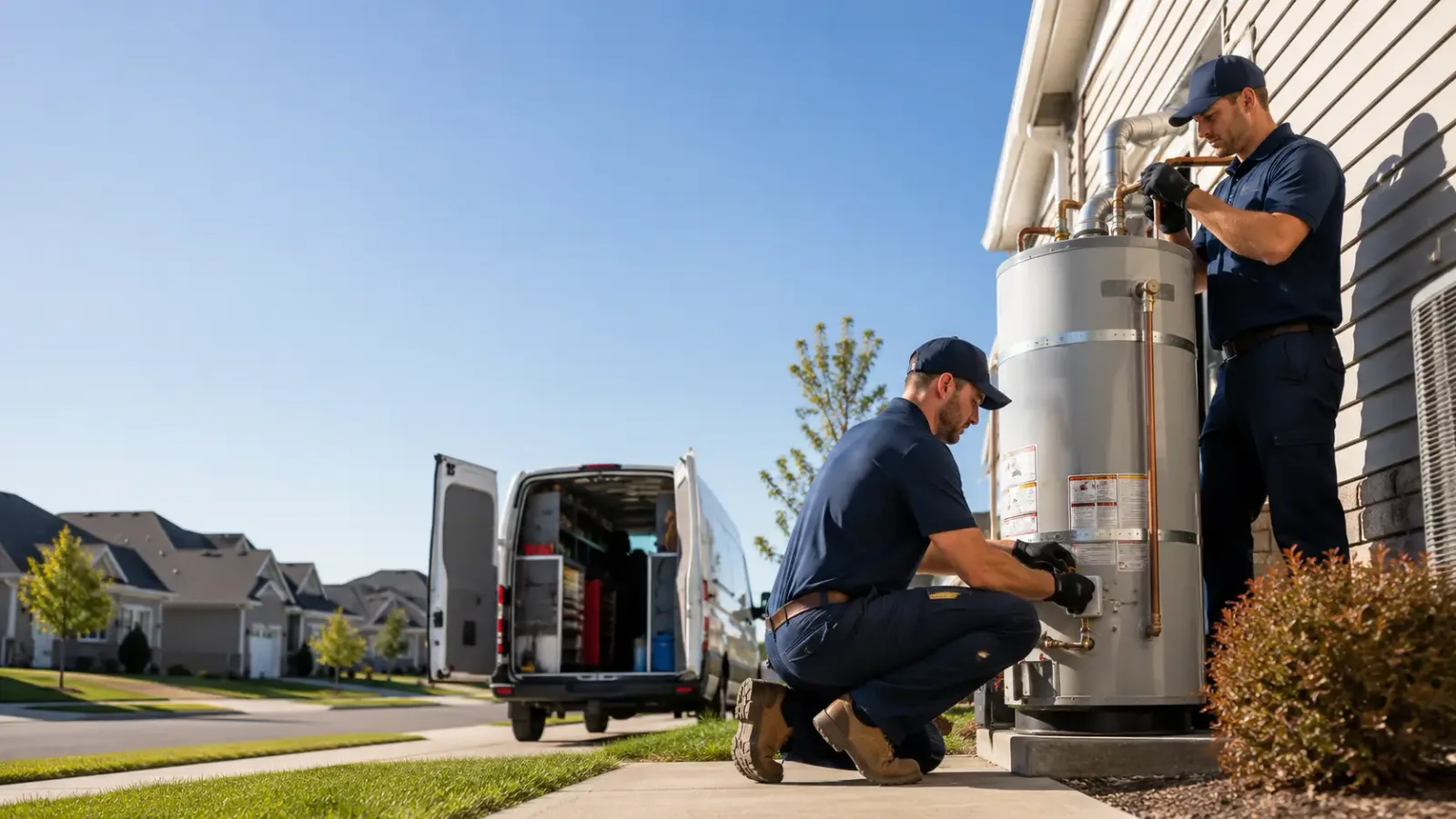 Water Heater Installation in Hope, ND